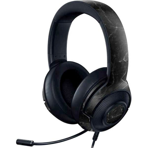 Black Marble Razer Kraken X Skin